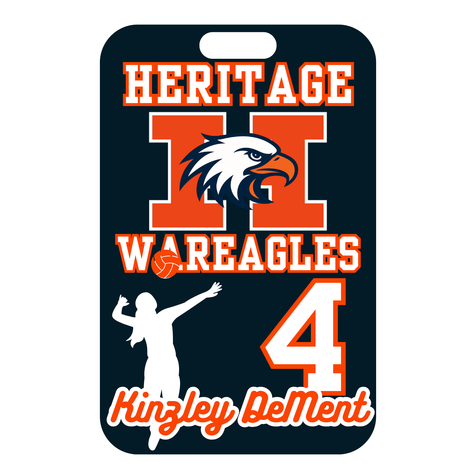Jersey Bag Tags